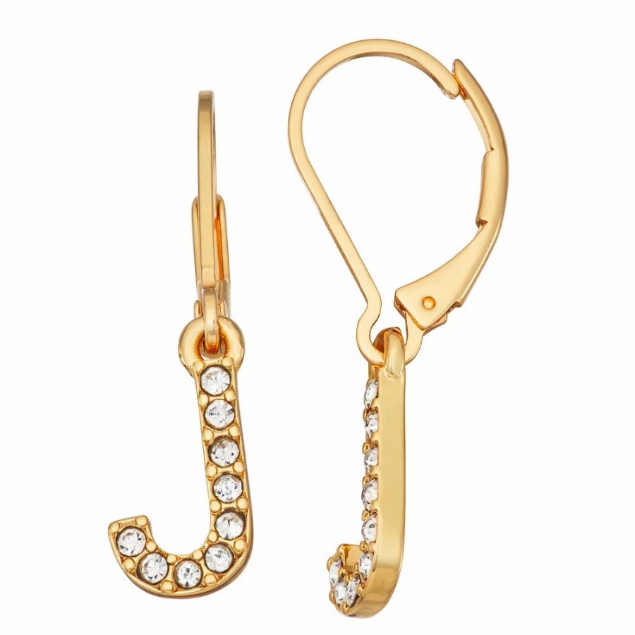 * Nine West Initial "J" Drop Earrings | Earrings