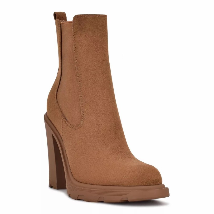 * Nine West Ream Women'S High Heel Chelsea Boots | Boots