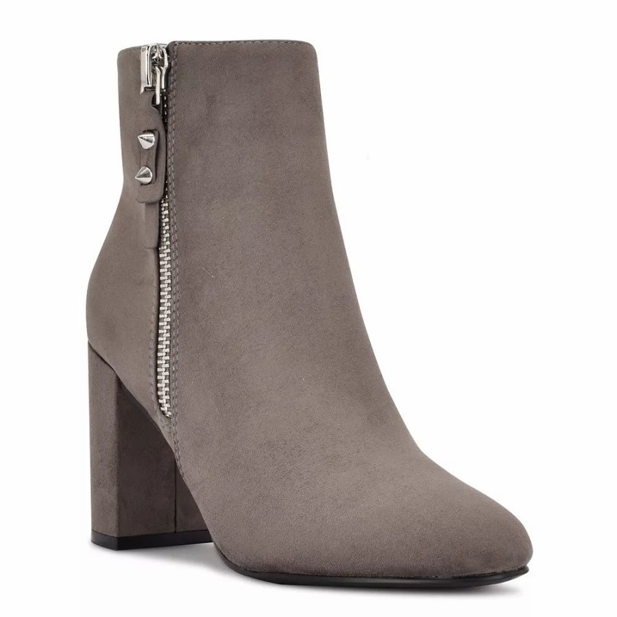 * Nine West Trike Women'S Block Heel Ankle Boots | Boots