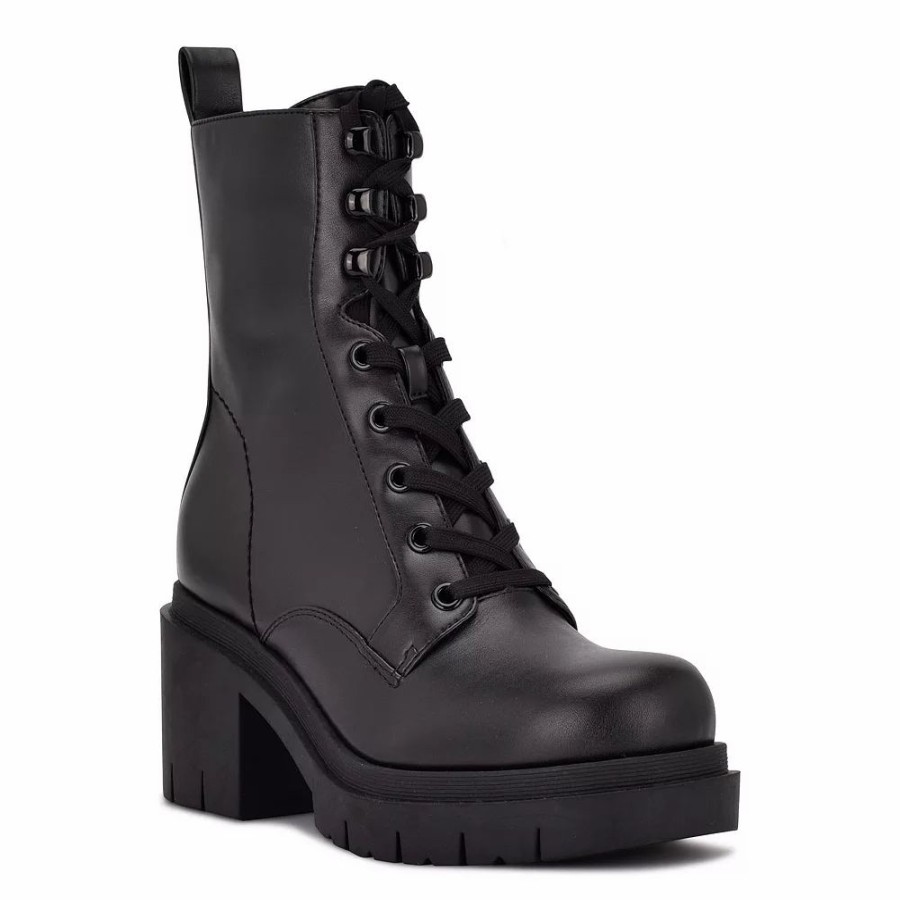 * Nine West Juna Women'S Combat Boots | Boots