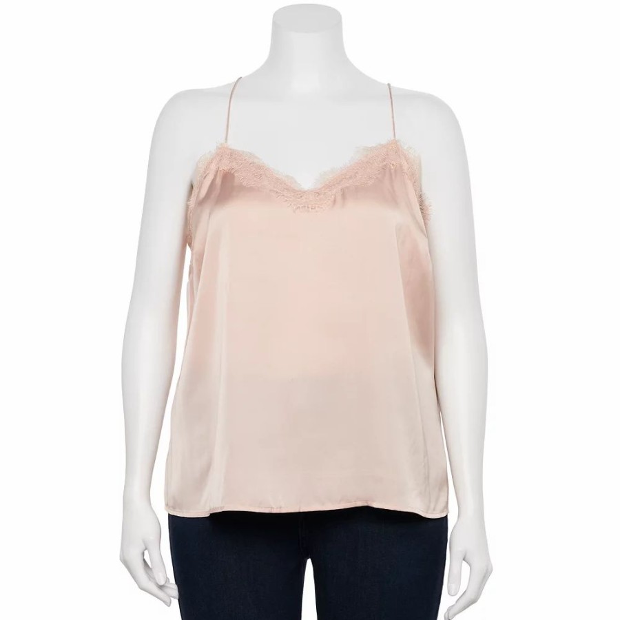 * Plus Size Nine West V-Neck Camisole | Tops